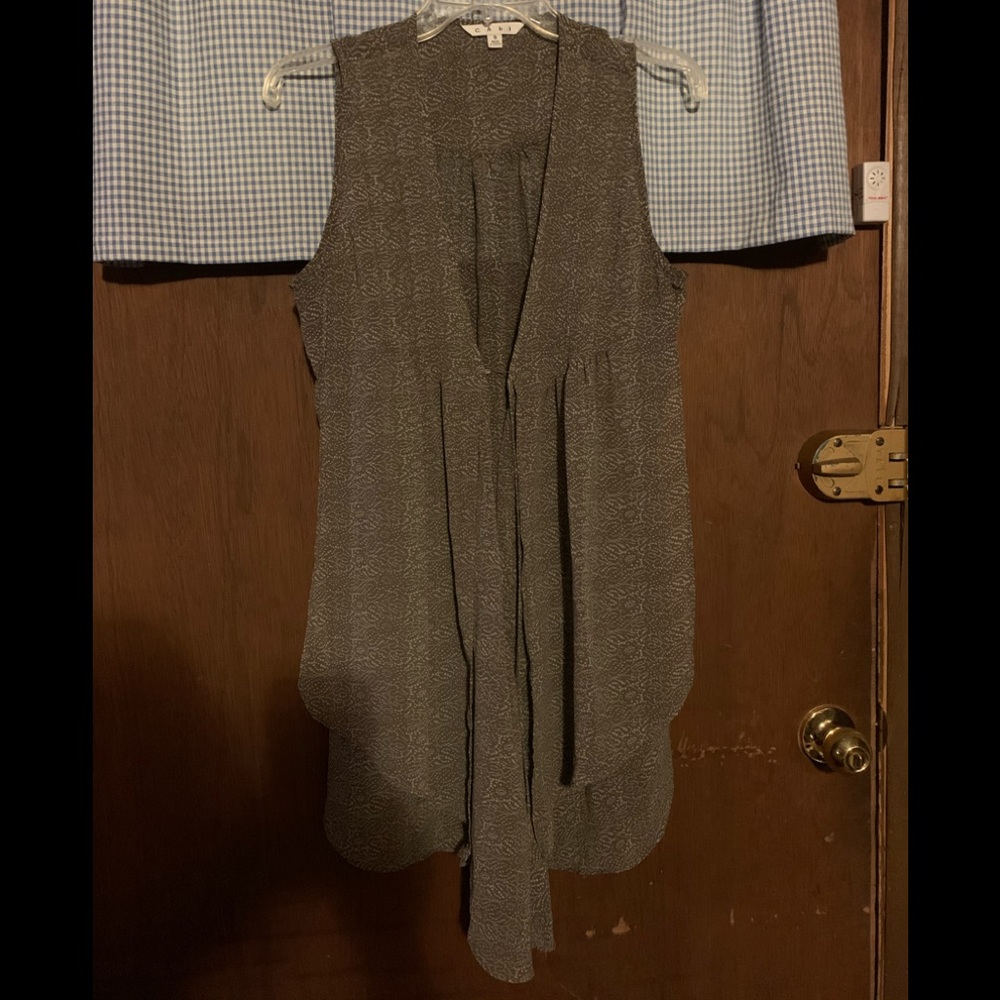 Cabi Flowy Top/Vest.  Size Small